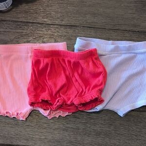 Old Navy Colorful Kids Ribbed Shorts Set